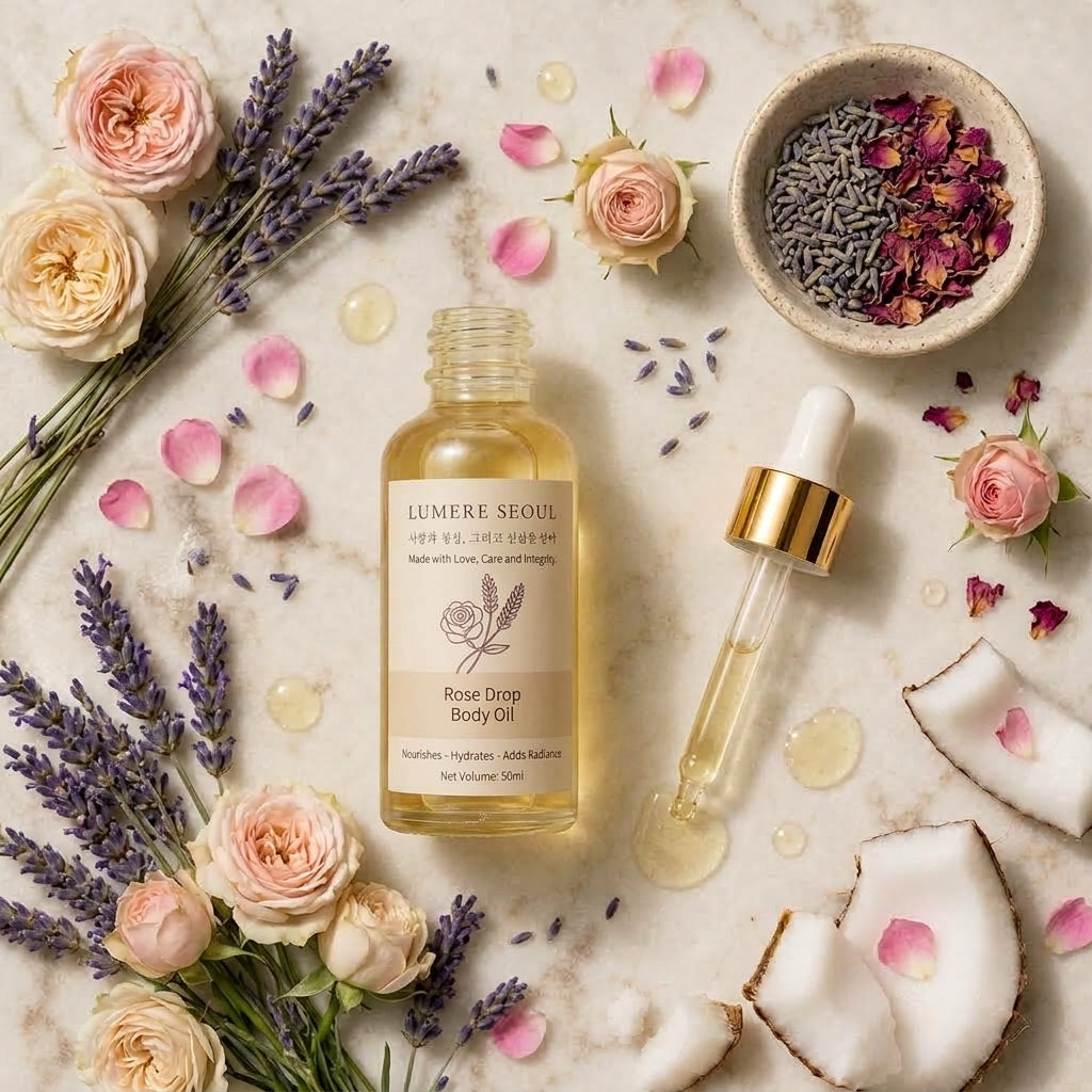 ROSE DROP BODY OIL