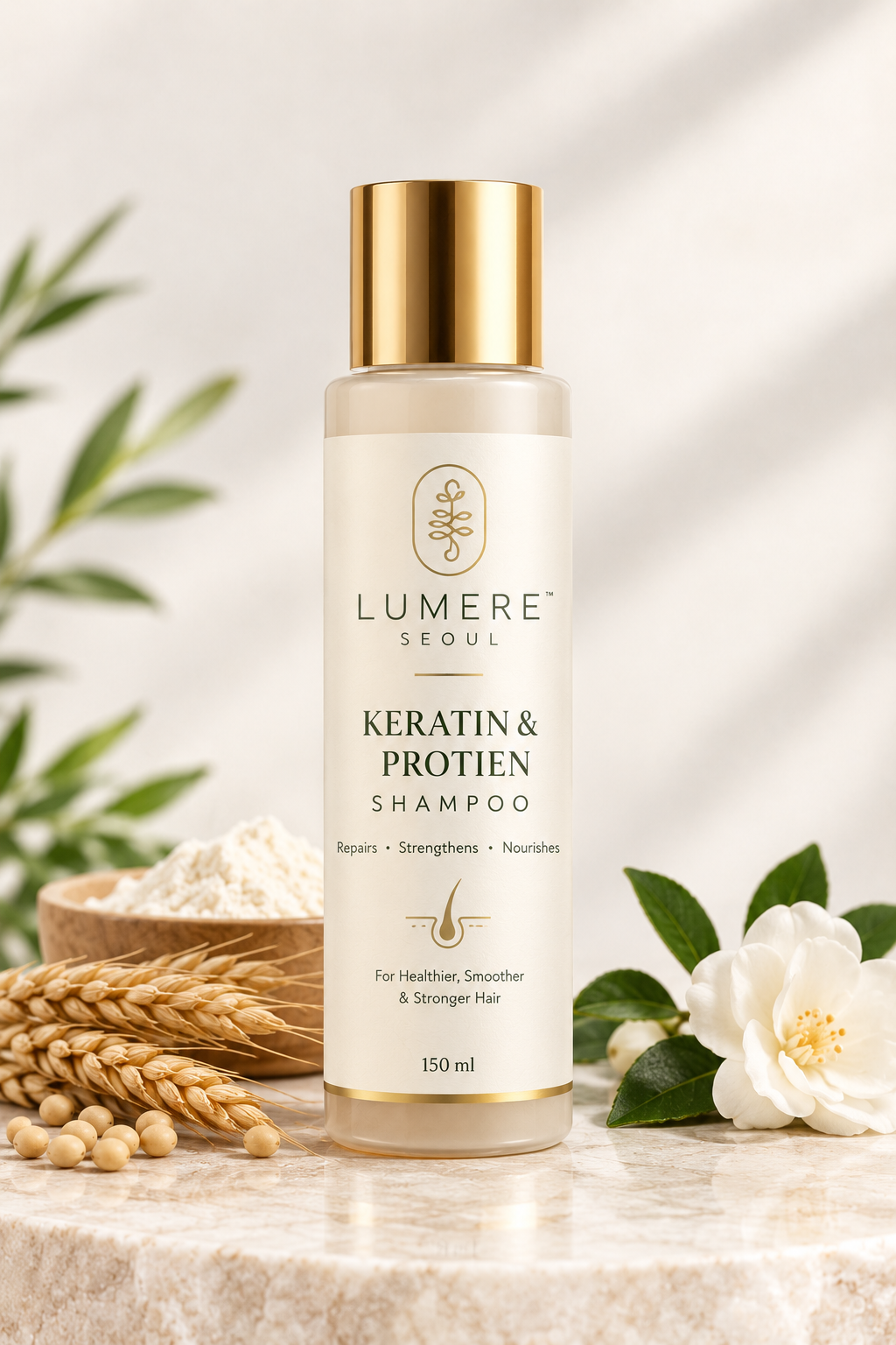 KERATIN AND PROTEIN NATURAL SHAMPOO